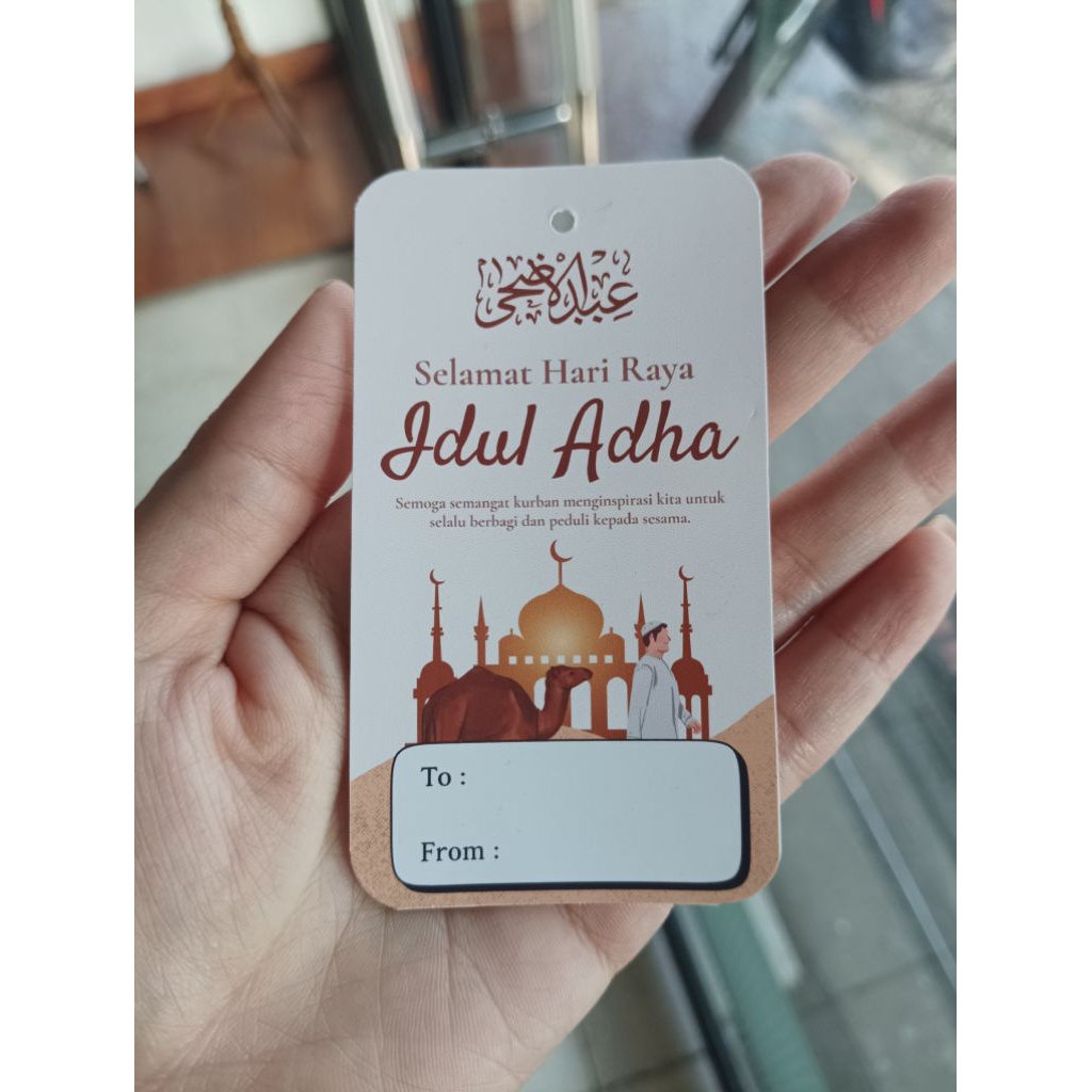 

Hang Tag Idul Fitri Idul Adha isi 12pcs