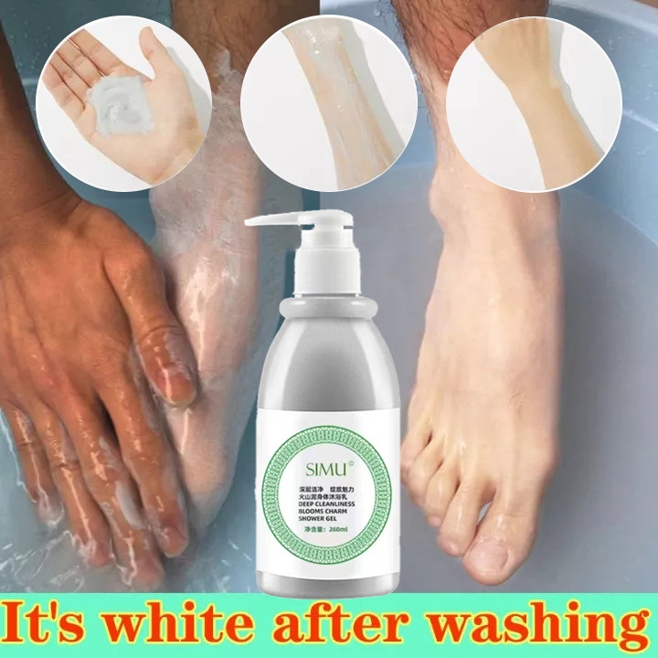 Lumpur vulkanik Body Wash / Sabun Pemutih Badan