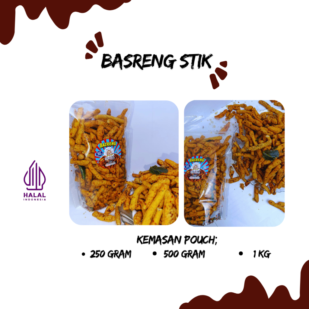 

SERALL Basreng Pedas Daun Jeruk Renyah, Gurih dan Bumbu Melimpah