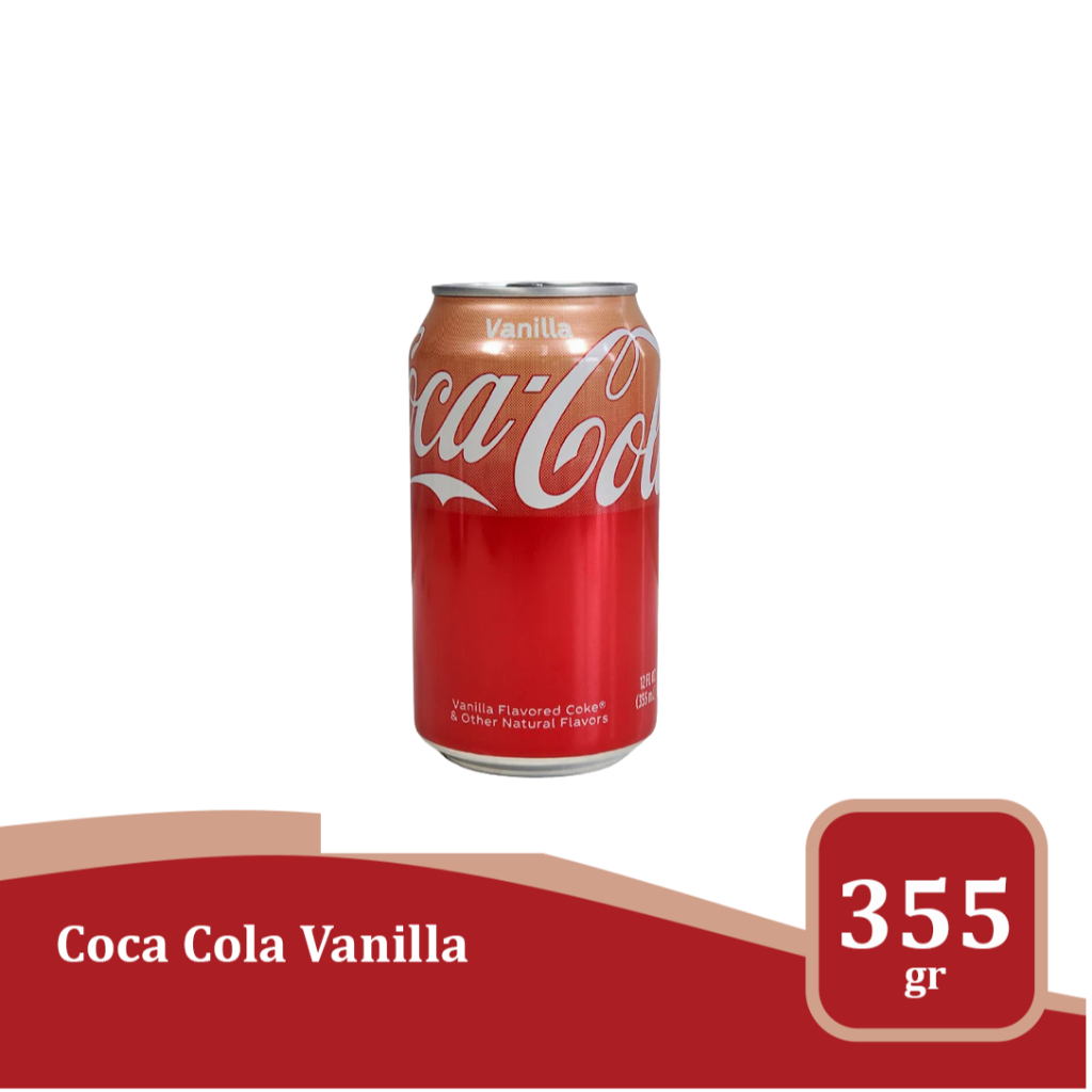 

Coca Cola Vanilla 12 fl oz - Minuman impor USA