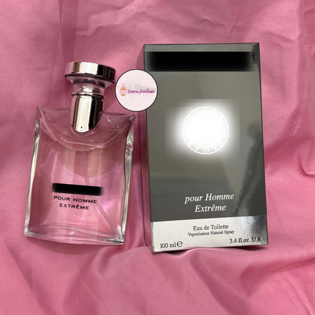 [BISA COD] PARFUM PRIA BXLGARI POUR HOMME EXTREME 100ML MINYAK WANGI TAHAN LAMA BVLGAR1 BLGXRI B#LGA