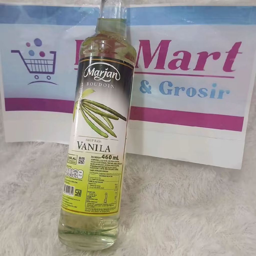 

Marjan boudoin varian rasa 460ml kemasan botol