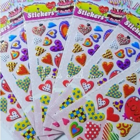 

Sticker Timbul Stiker List Mas Hati Bis Kendaraan Smile Kupu Kupu Kue Kaktus Flamingo