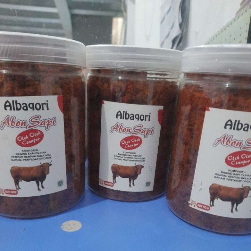 

Abon Sapi Premium Sehat & Lezat ALBAQORI