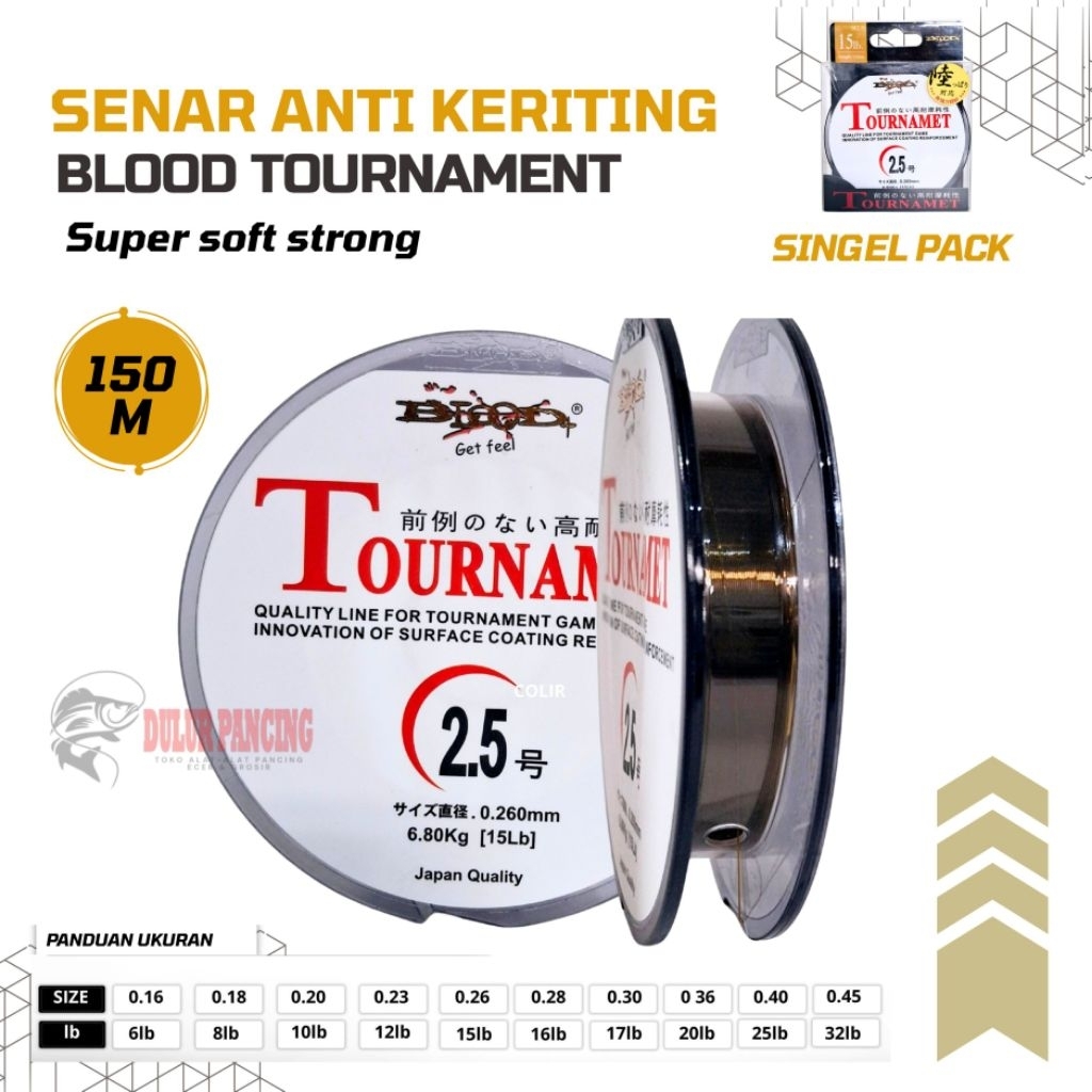 SENAR BLOOD TOURNAMEN 150M