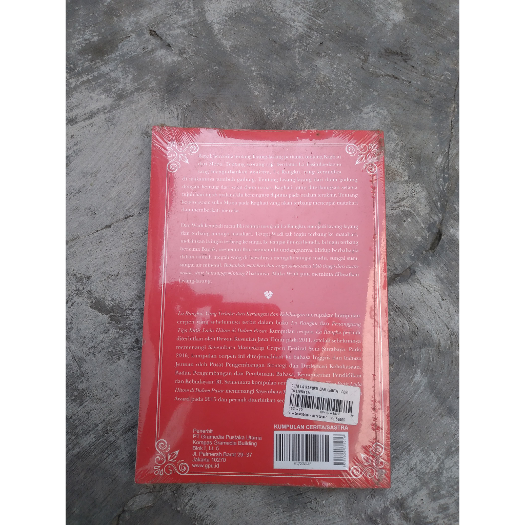 ORI Buku La Rangku Penulis: Niduparas Erlang