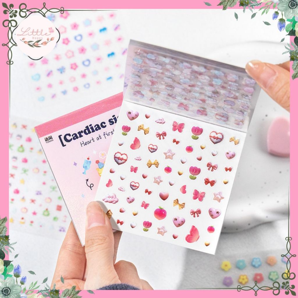 

Sticker Book Japanese Dreamweaver Series Cute Mini Deco Vibes Kawaii DIY Collage Scrapbook