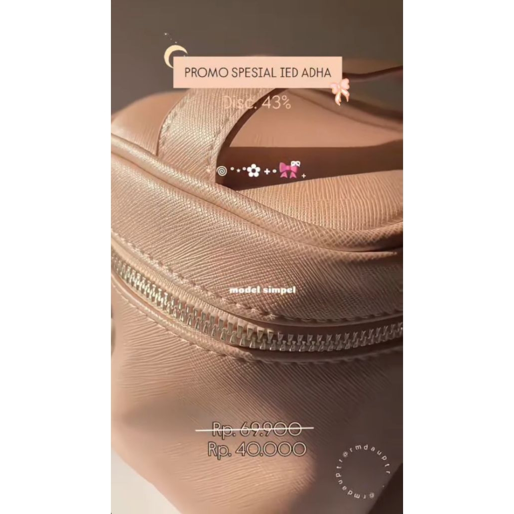 Tas Kosmetik MINISO ORI