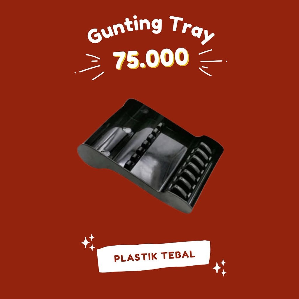 

Gunting Tray/Tempat Gunting Barber Hitam