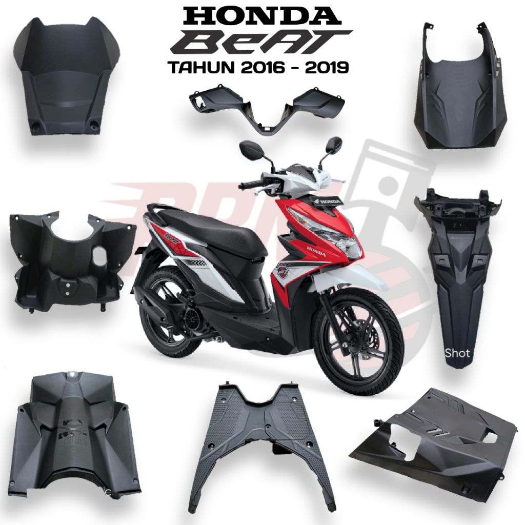 Body Motor Honda BeAT ESP DIGITAL / BEAT ECO 2016 - 2019 PNP BEAT STREET 2016 2017 2018 2019 BODY KA