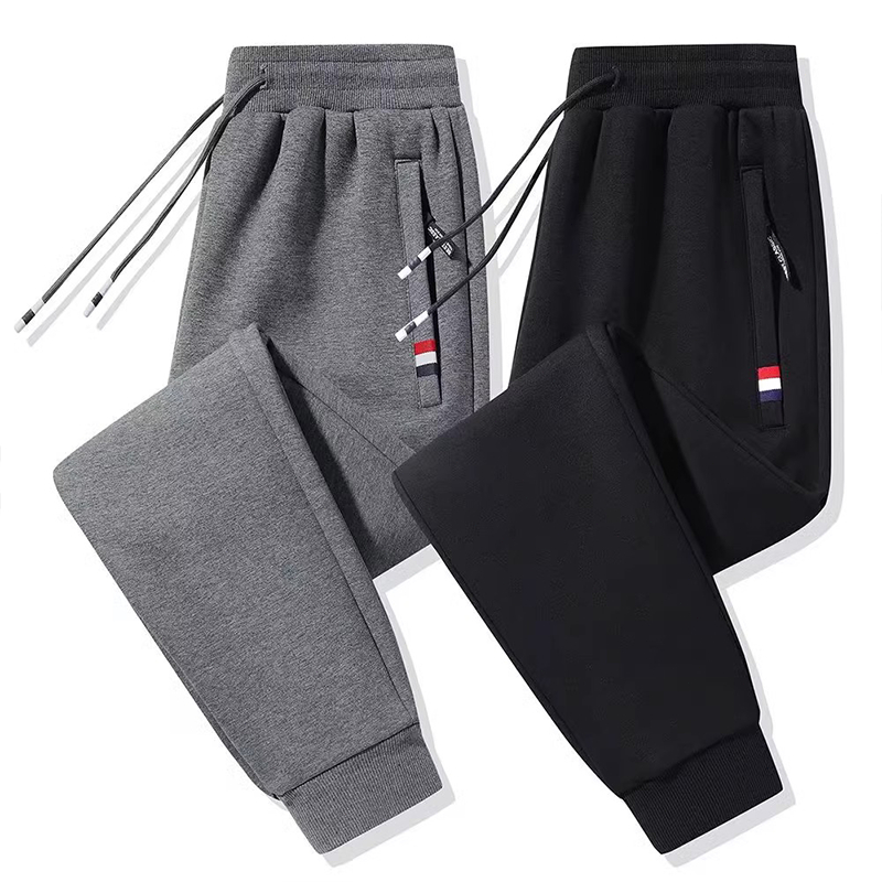 Celana jogger pria hitam Celana training Celana panjang casual pria sweat pants slim fit Celana pria