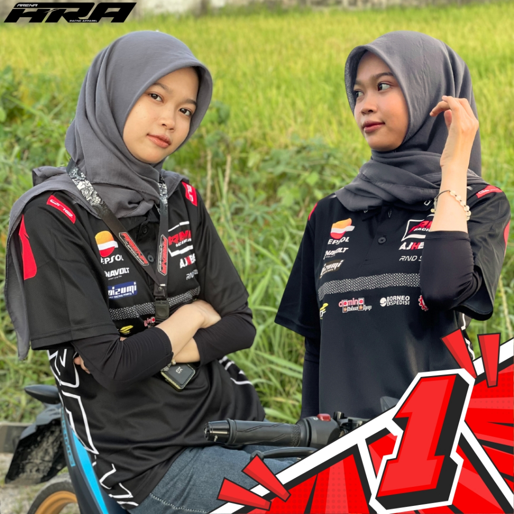ARENA Racing F Edition Jersey 2025 #1 Black Original
