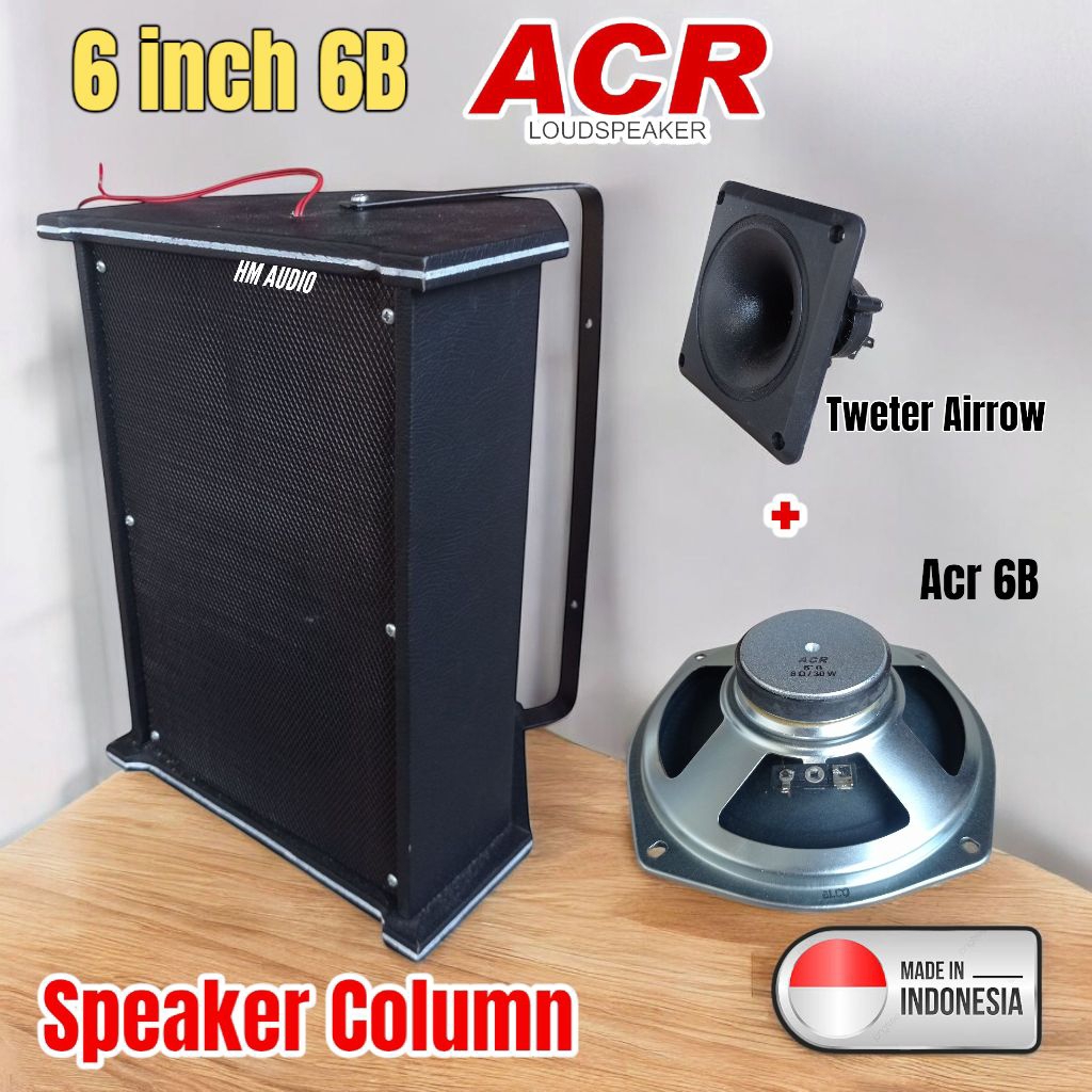 Speaker Column Pasif 6 inch Speaker Dinding speaker 6 inch +Tweter
