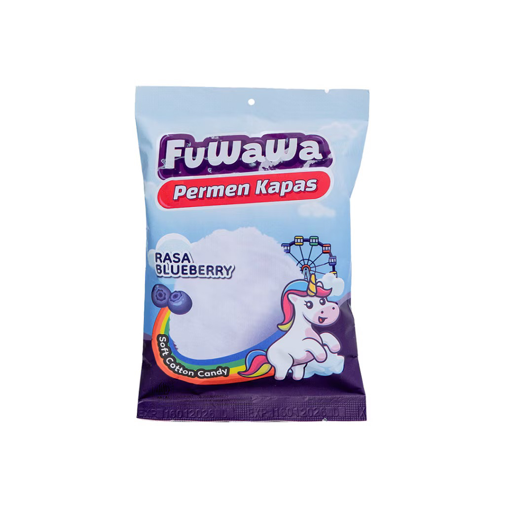 

Permen Kapas FUWAWA - Camilan Manis - Permen Kapas - Viral Terbaru - isi 10 @7gr Bisa COD