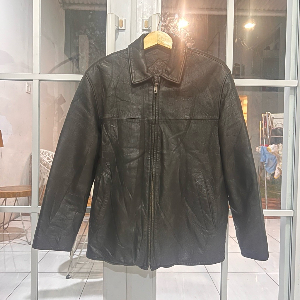 Yves Saint Laurent YSL casual leather jacket
