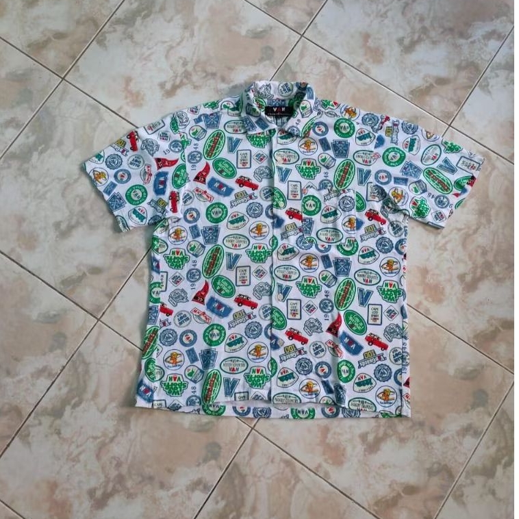 Van Jac Kemeja Kaos FullPrint