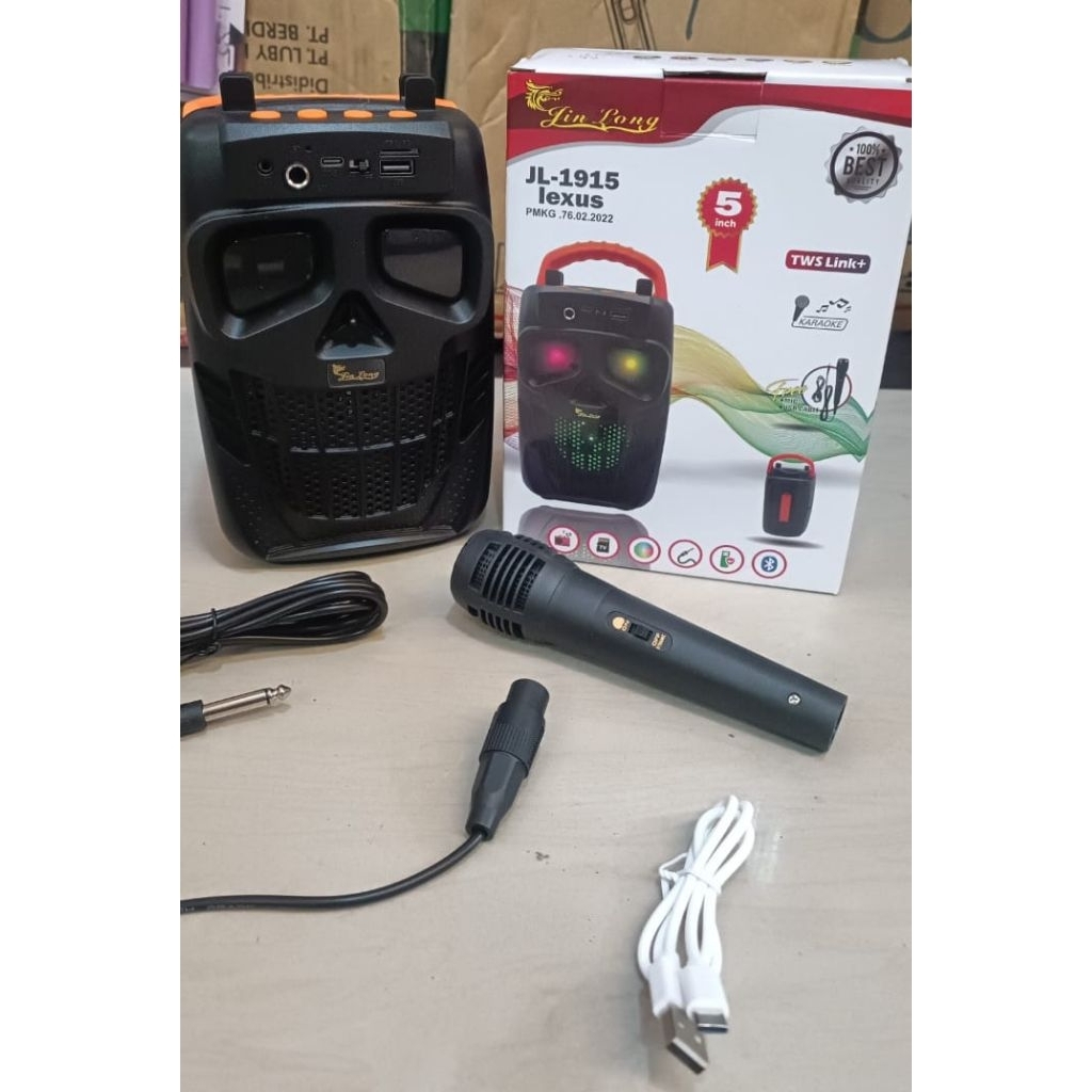speaker jinlong jl 1915 lexus / speaker jinlong 5 inci / speaker portable jinlong jl 1915 lexus free