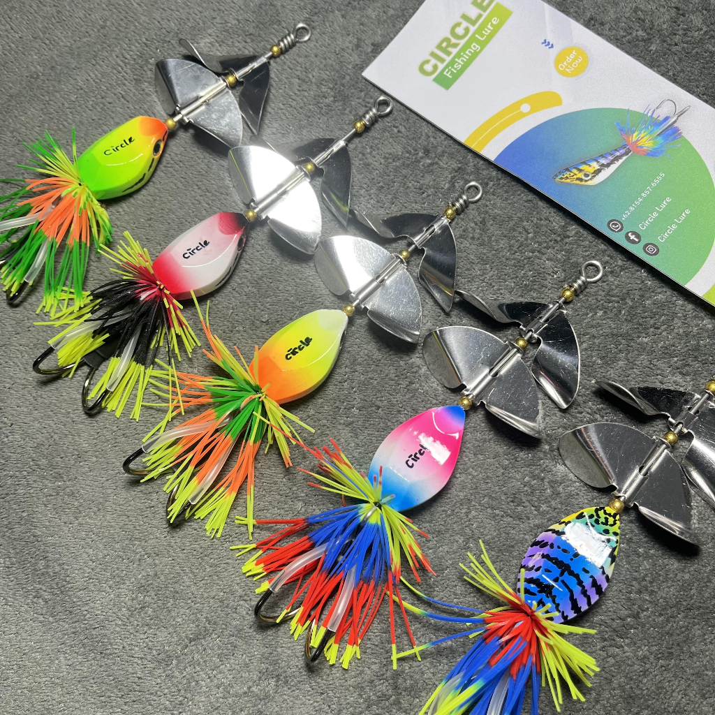 UMPAN PANCING SLASHBAIT DOUBLE PROPELLER 20GRAM UMPAN CASTING TOMAN