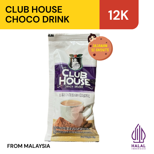 

[ECER] Club House Choco Drink Instant Halal 40gr