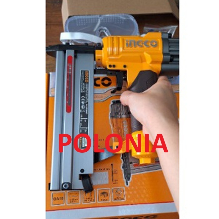 

ACN50401 AIR NAILER GUN STAPLES ANGIN PNEUMATIC NAILER INGCO GA18 Hekter Tembak Angin INGCO ACN50401 Staples Steples Stapler Paku Tembak Angin Pneumatik GROSIR ECER READY MEDAN
