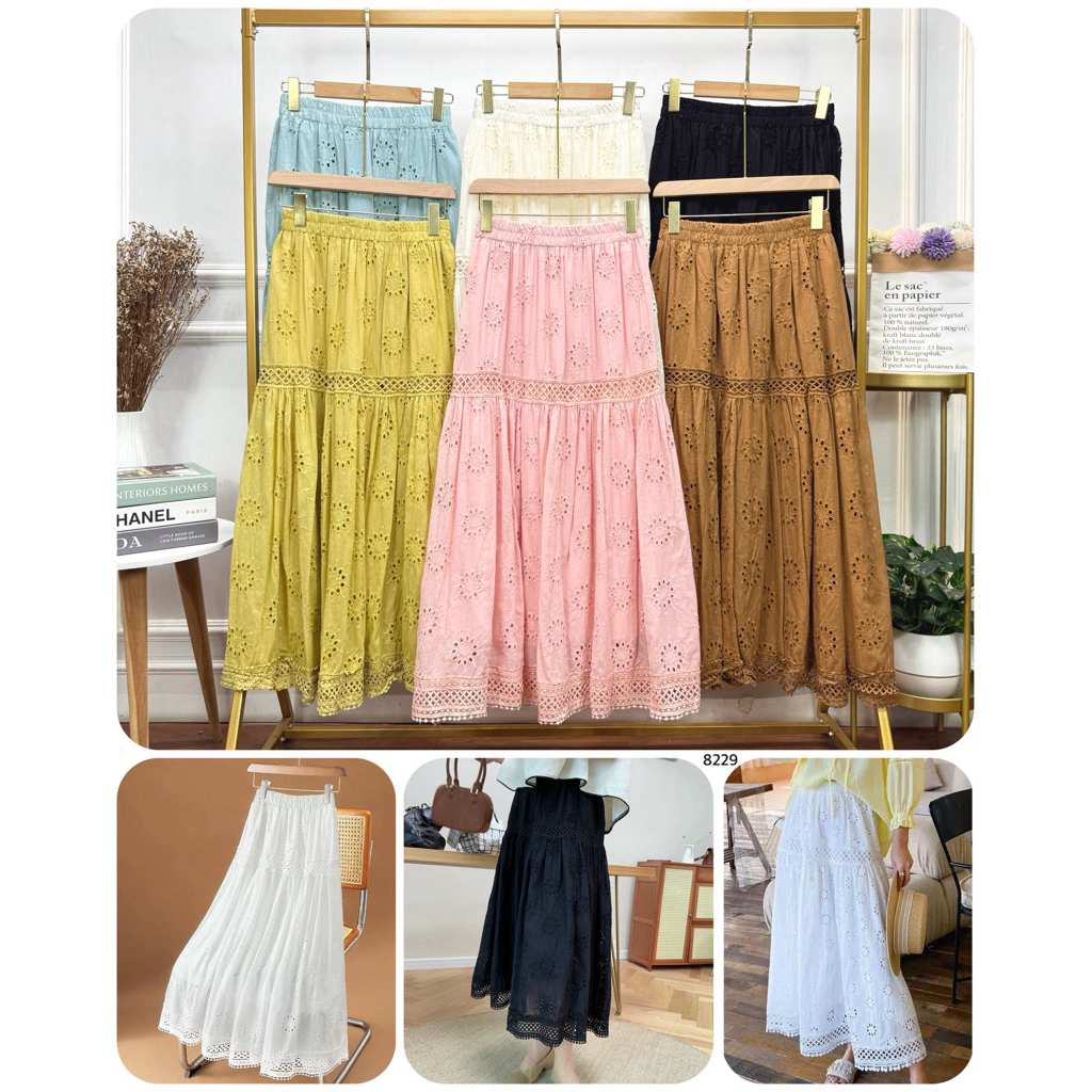 Pgmta Grosir Rok import Kode 8229 serian isi 6 pcs