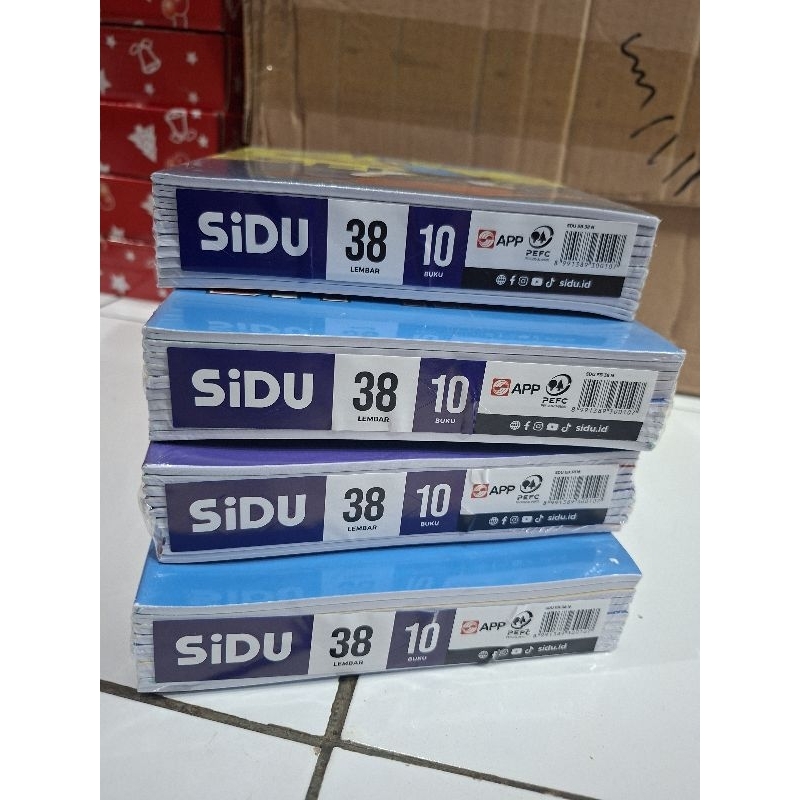 

BUKU TULIS SIDU ISI 38 LEMBAR HARGA PAK AN ISI 10 PCS BUKU SIDU OROGINAL