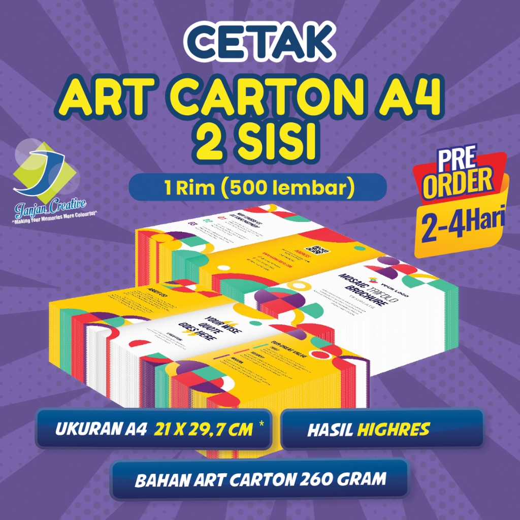

CETAK BAHAN ART CARTON (UNDANGAN)