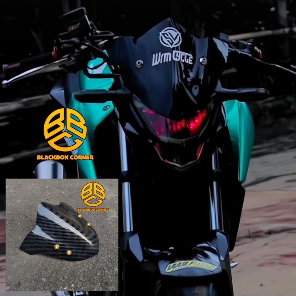 Visor Cb150r New Carbon Visor Carbon Cb150r New Windshield Honda Cb150r New