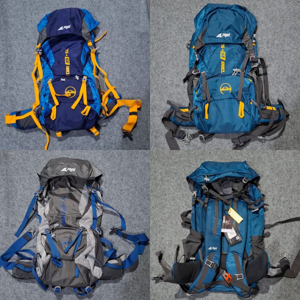 semi carrier arei toba 35+5liter tas gunung 35 40L original