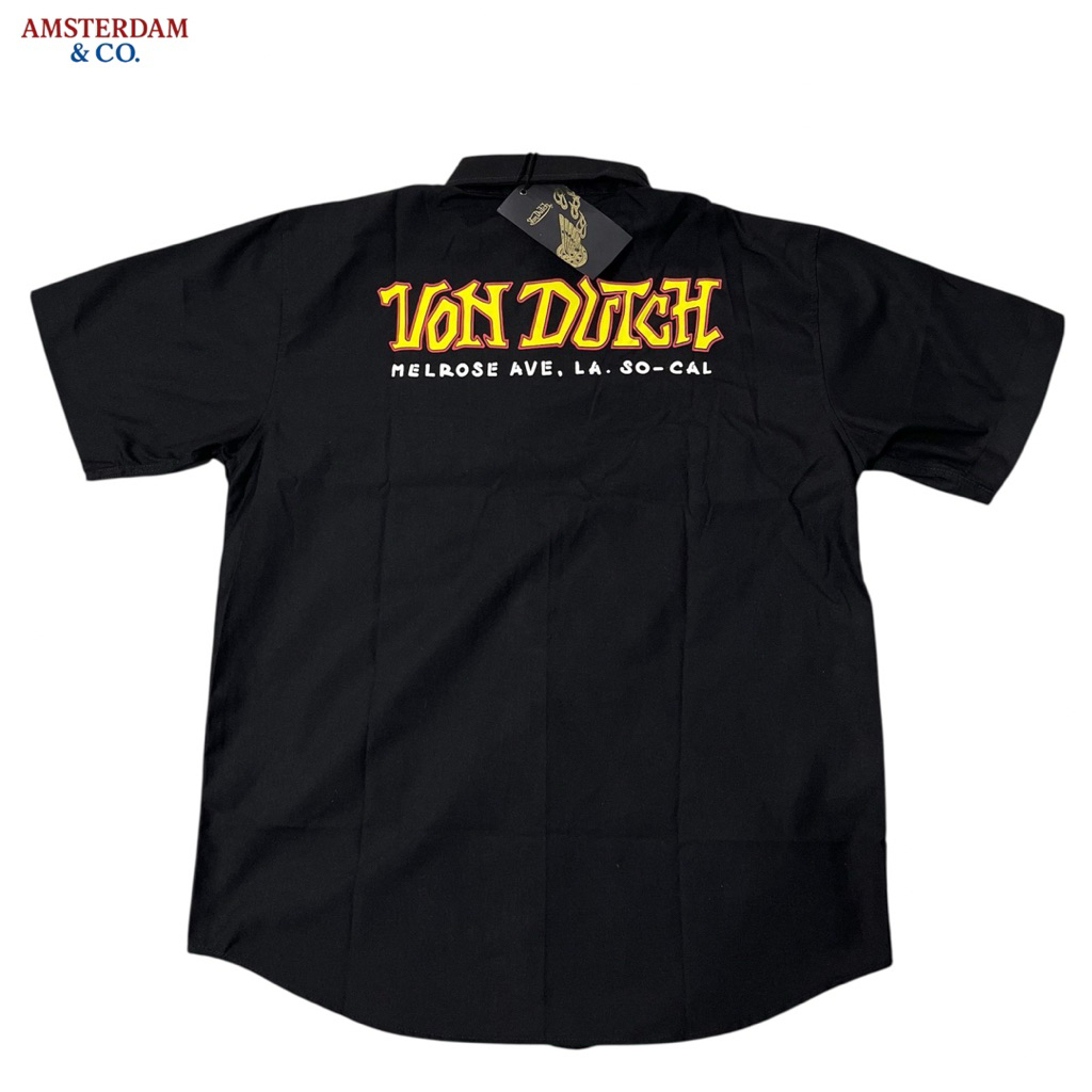 Vondutch Black Workshirt Original Eyes Yellow