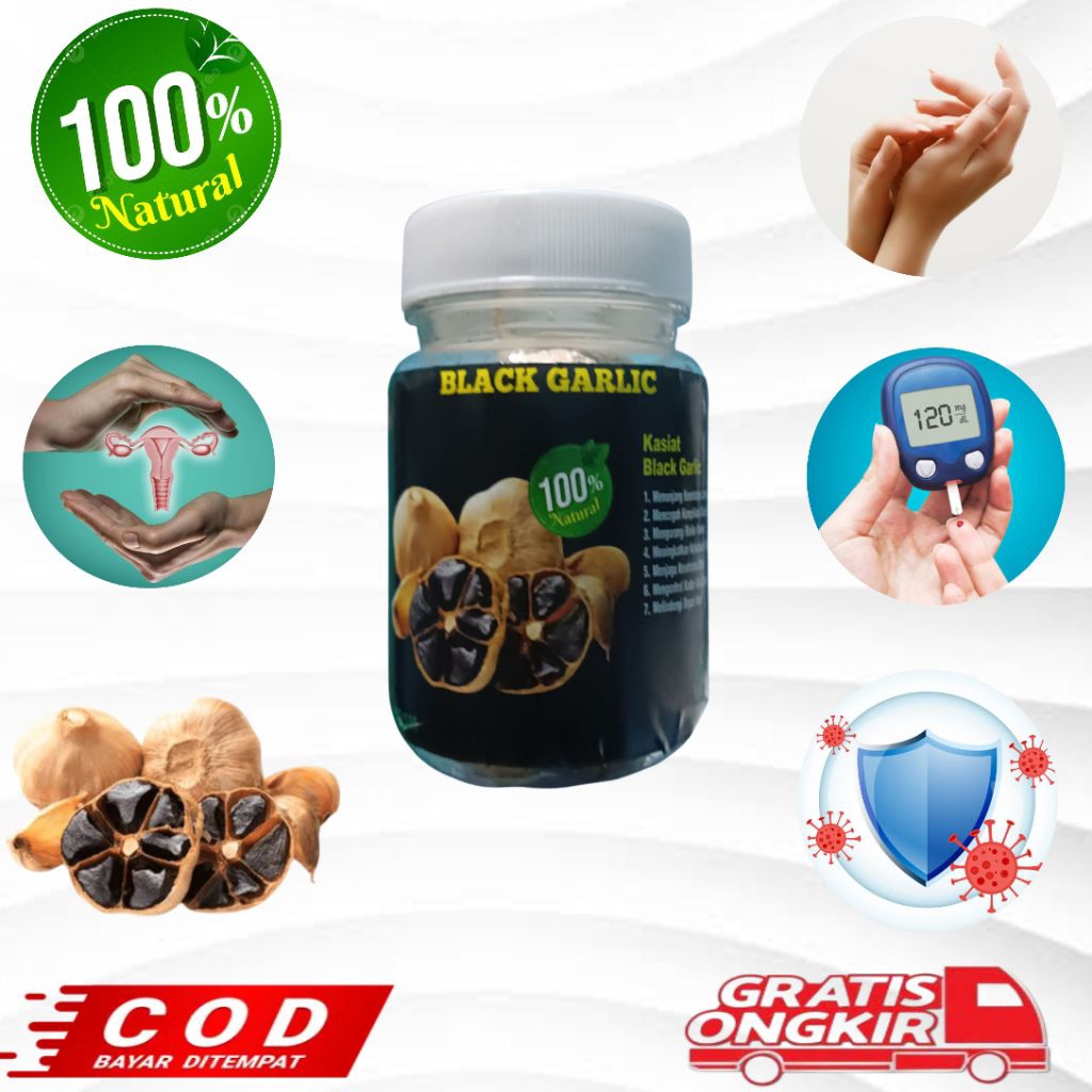 

BLACK GARLIC SUPER PREMIUM ISI 50 GRAM