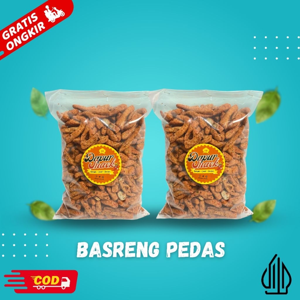 

1KG BASRENG VIRAL / PEDAS DAUN JERUK