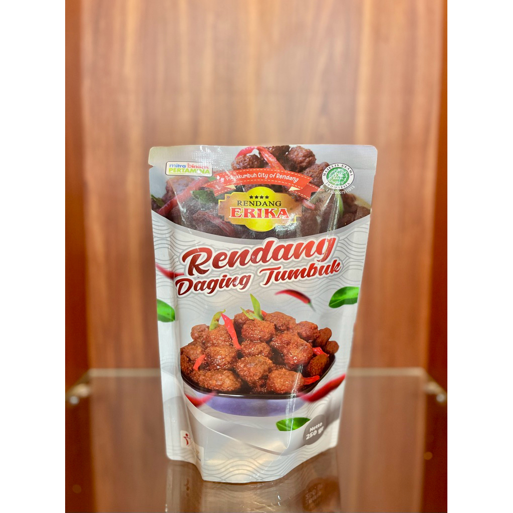 

Rendang Daging Tumbuk 250gr || Rendang Erika