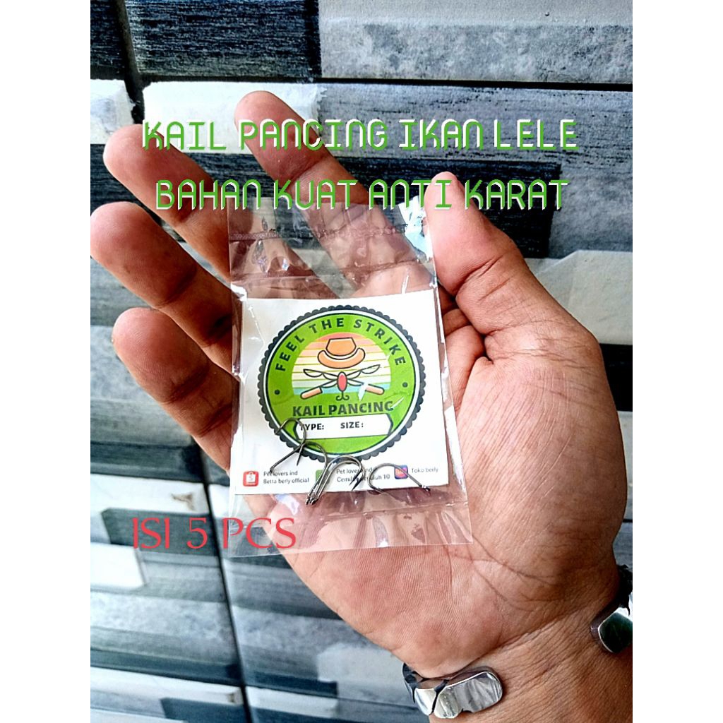 kail pancing Lele anti patah isi 5