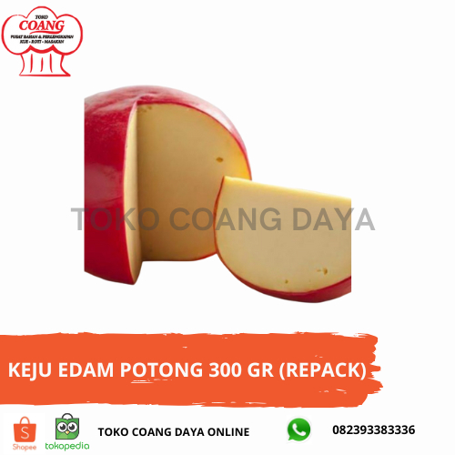 

KEJU EDAM POTONGAN 300 GR REPACK