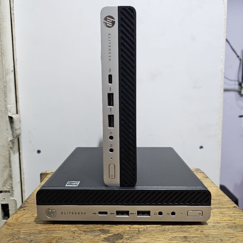 PC HP 800 G4 CORE I7 8700T RAM 16GB SSD 512GB USB C MURAH MANTAP