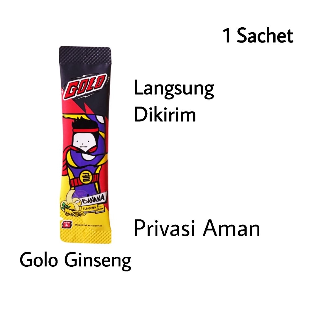 Golo Ginseng Stamina Pria Mister Golo