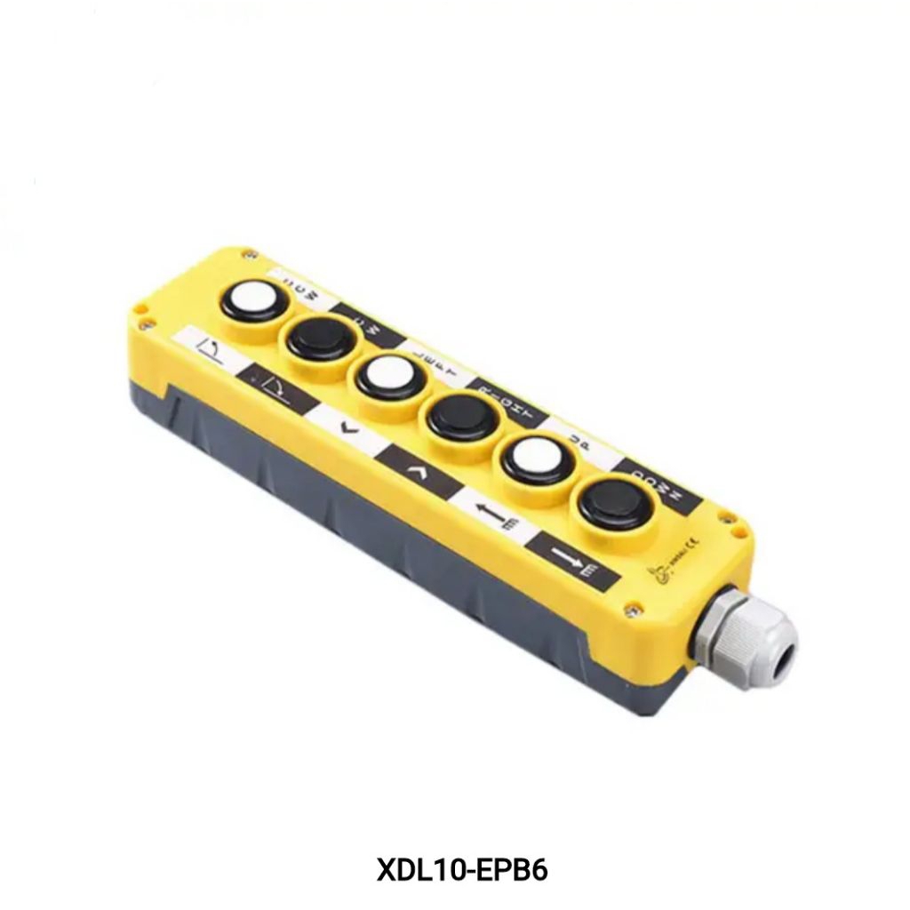 Tombol hoist 6 push button remot hoist crane XDL EPB6