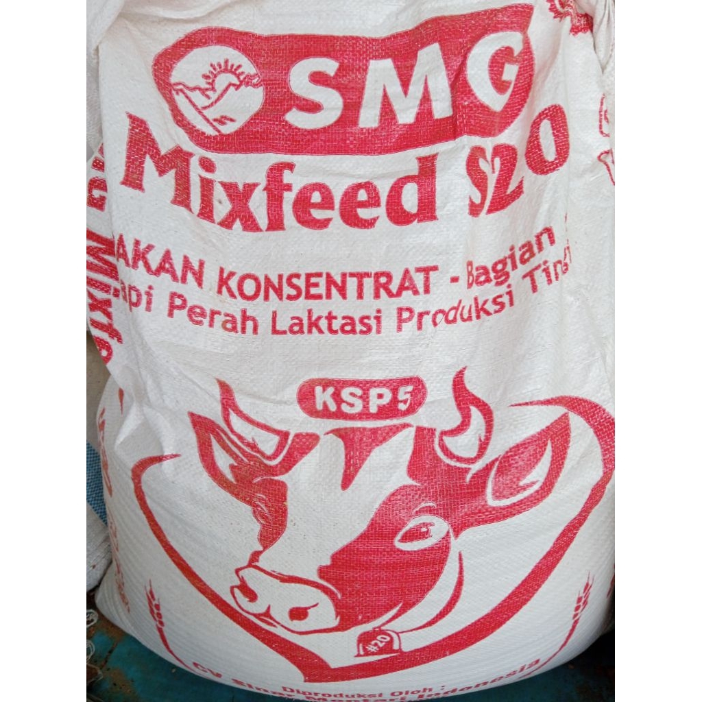 SMG MIXFEED S20 pakan sapi perah kemasan 50kg