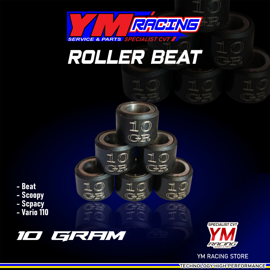 ROLLER BEAT FI 10 GRAM / ROLLER BEAT ESP 10 GRAM | ROLLER SCOOPY FI 10 GRAM ) ROLLER 10 GRAM SPACY F