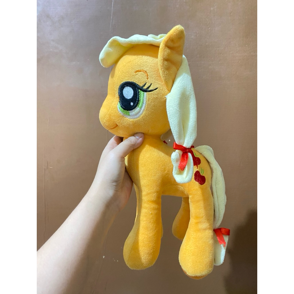 Boneka Apple Jack Karakter My Little Pony size 21x35cm Original / Boneka Apple Jack Original / Bonek