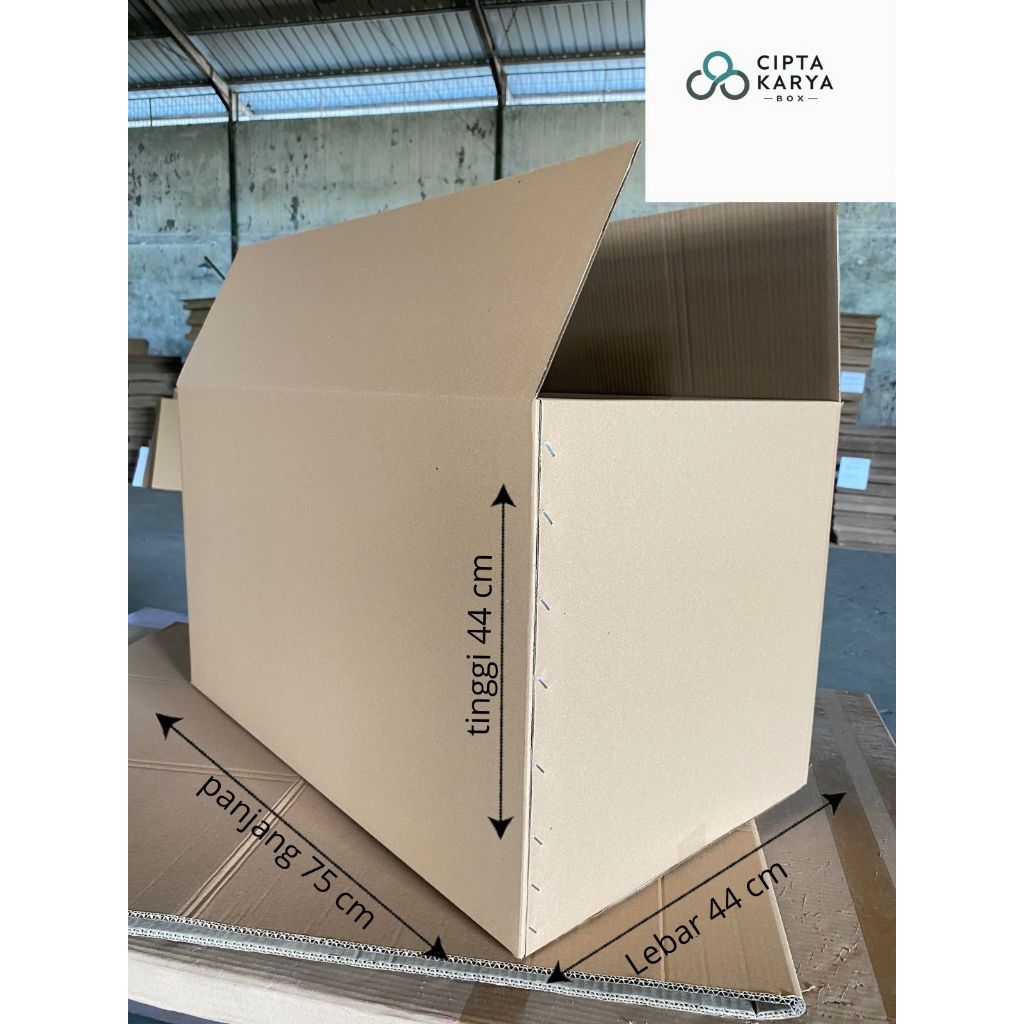 

kardus box baru 75x44x44 cm