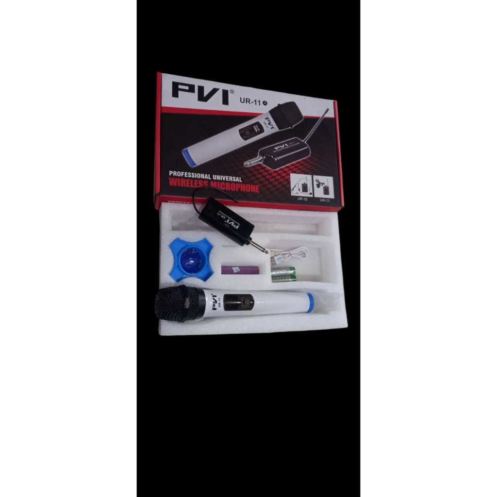 mic wireless pvi single ur 11 original