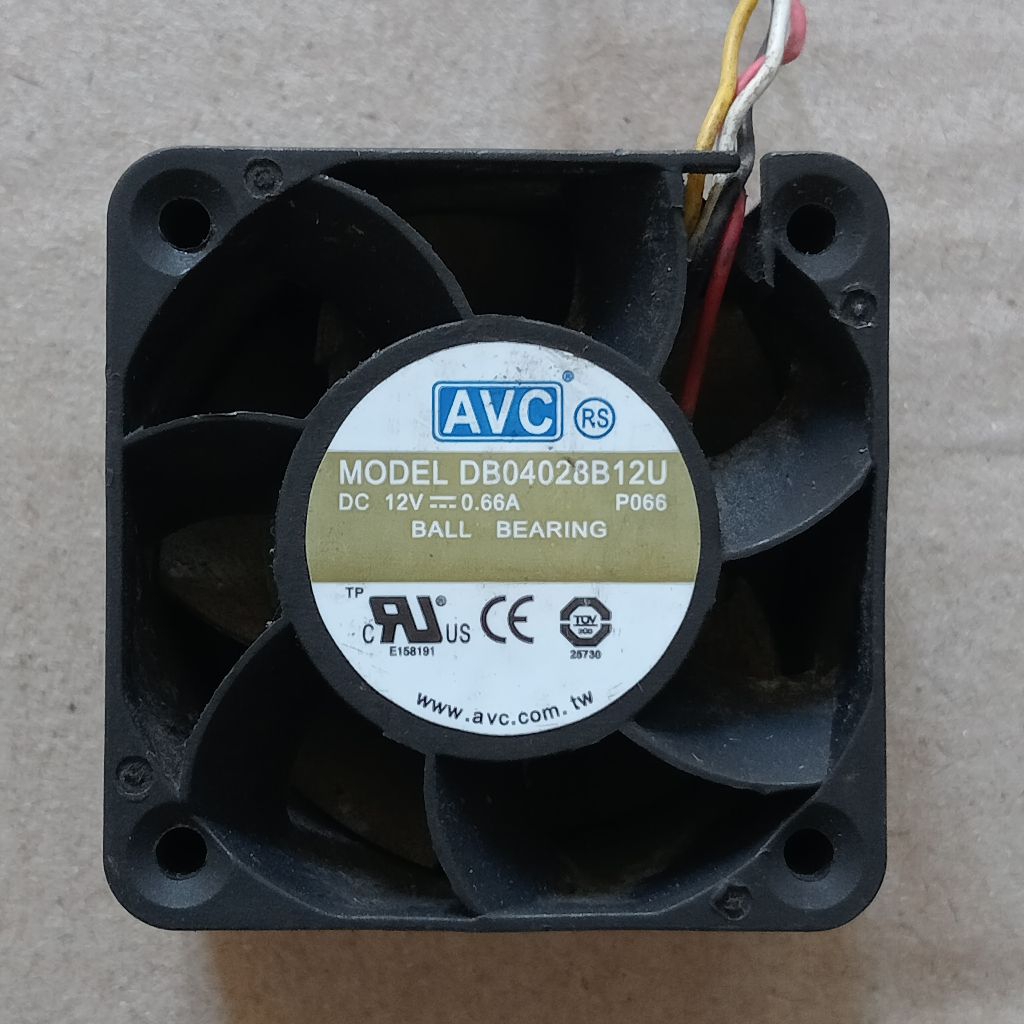 Kipas 4X4 Fan High Speed  DC12V / 4CM 12V (Tebal 2,8CM)