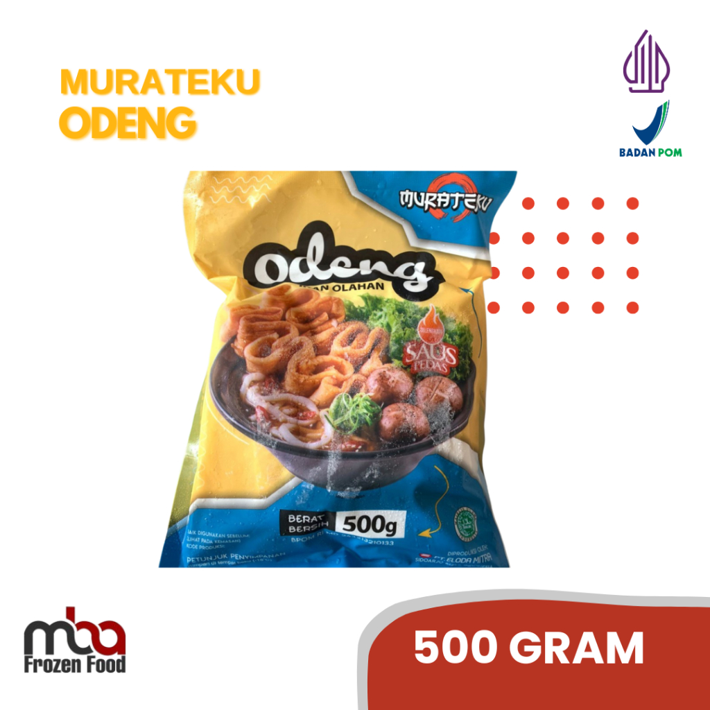 

Murateku Odeng by Bernardi 500 Gram /Ikan /Fishcake /Kueikan /Steamboat /Bakaran /Sate /Camilan /Makananringan /Frozenfood /Olahanikan /Korea /Soup /Nugget