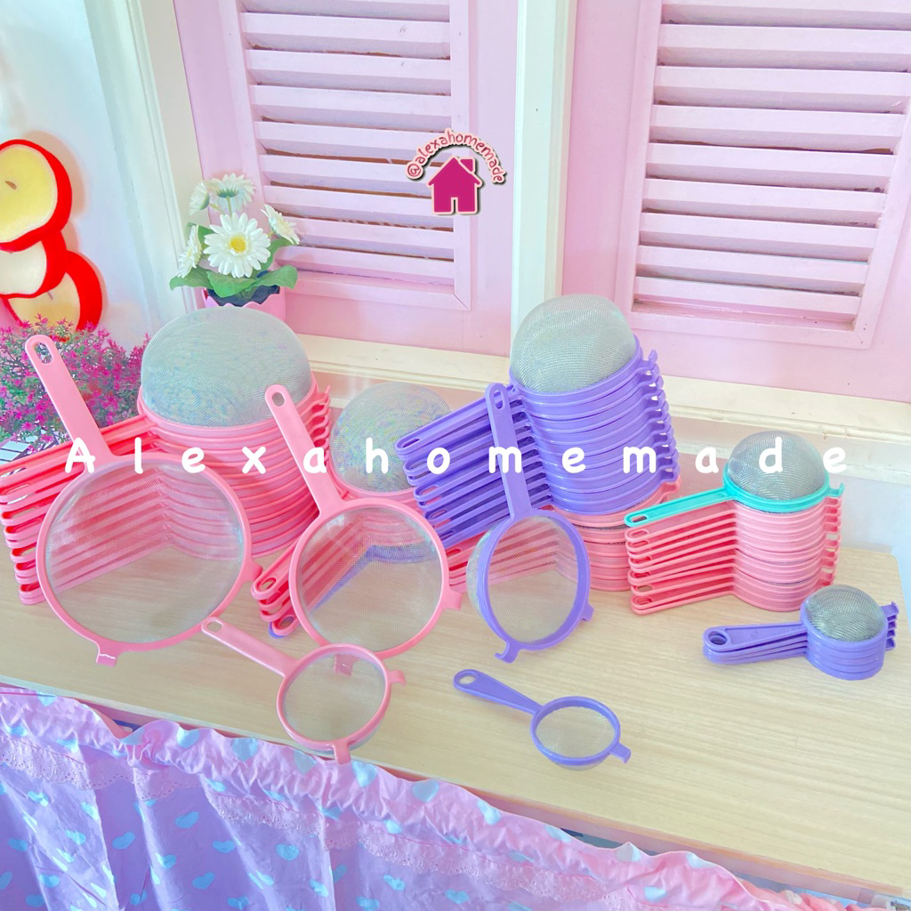 SARINGAN CEMBUNG Stainless - saringan tepung / saringan makanan mpasi / saringan teh / saringan Mpas