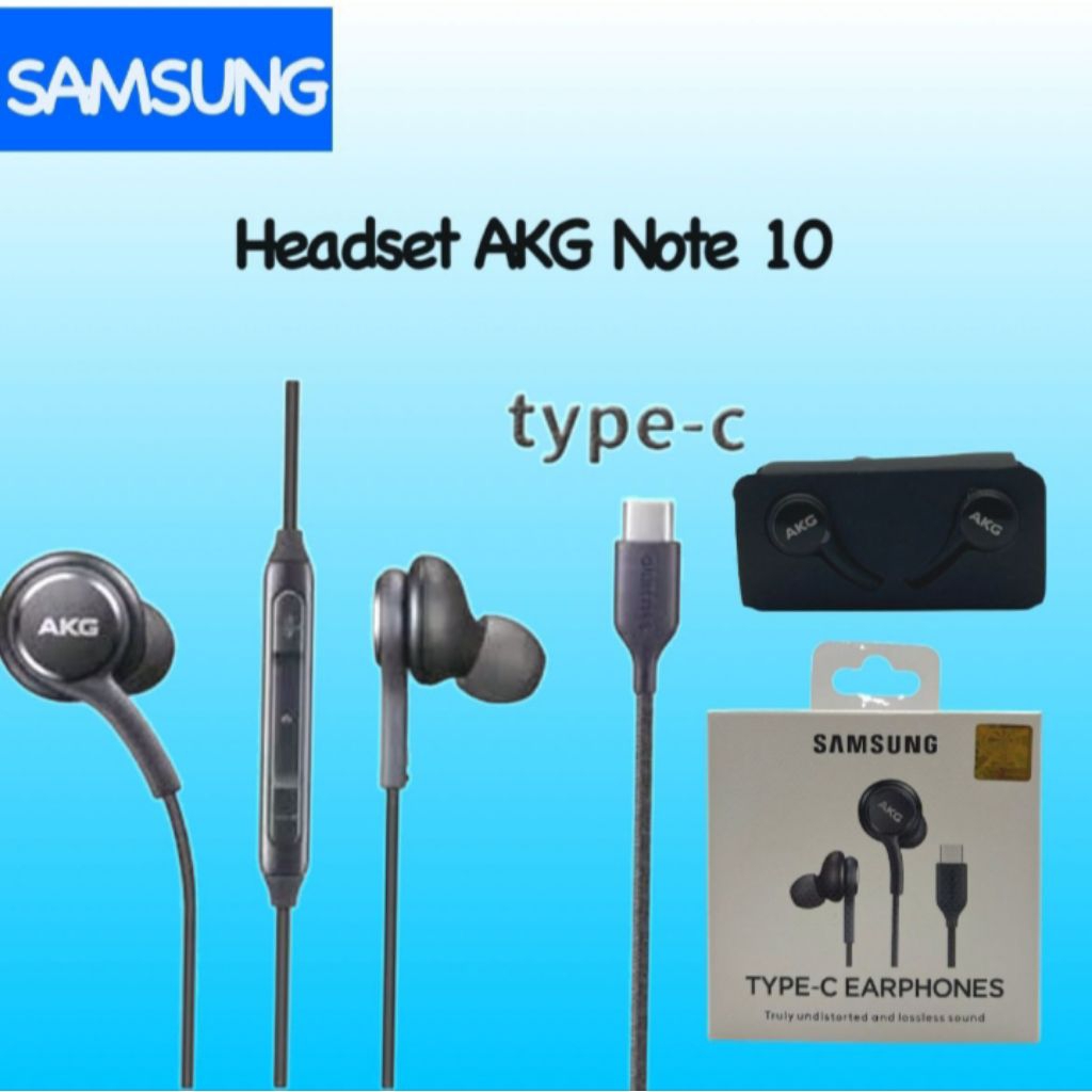 Headset Type-C Samsung AKG Note 10 Original