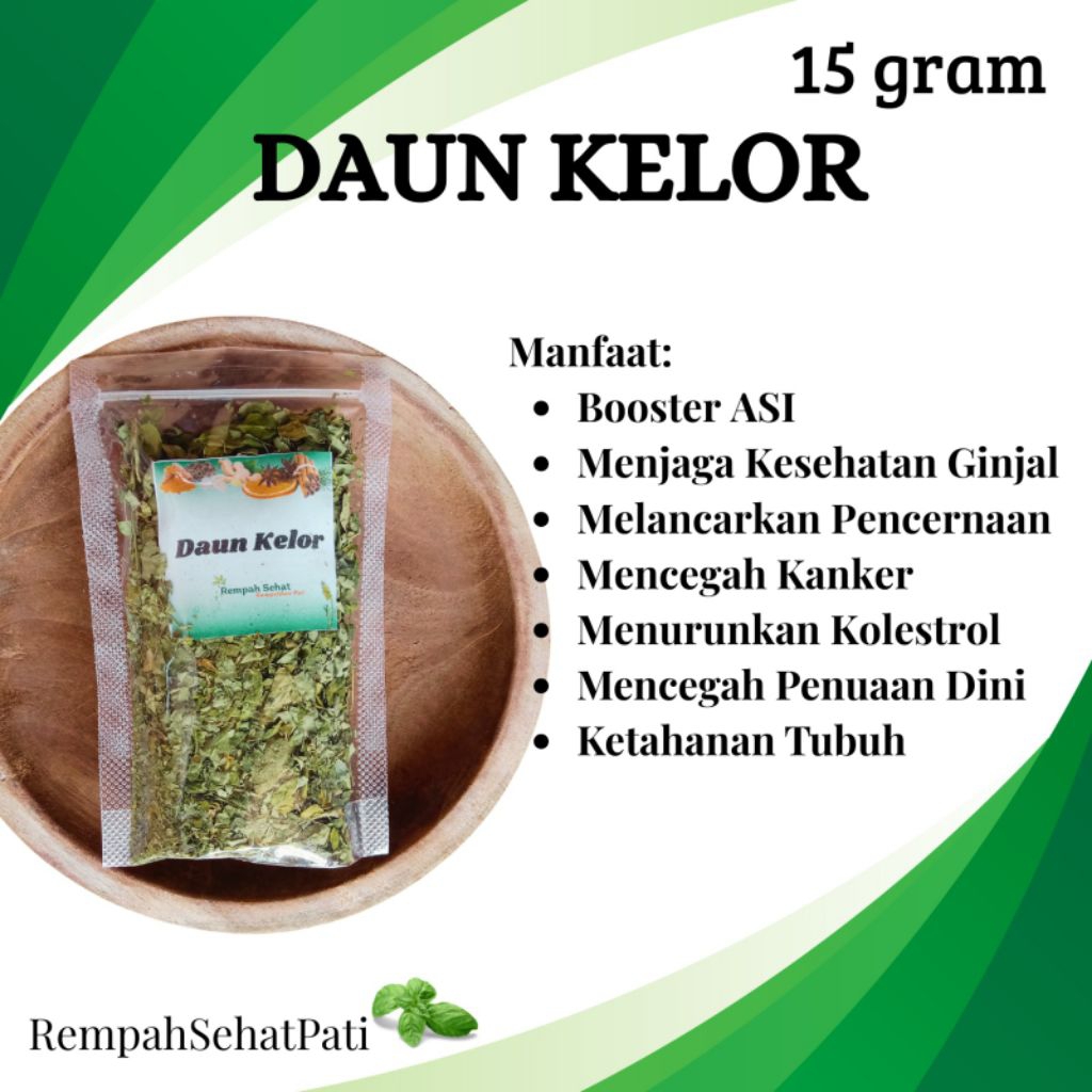 

Daun Kelor Kering 15gram / Daun Kelor Kering/ Herbal Tradisional/ Rempah Sehat