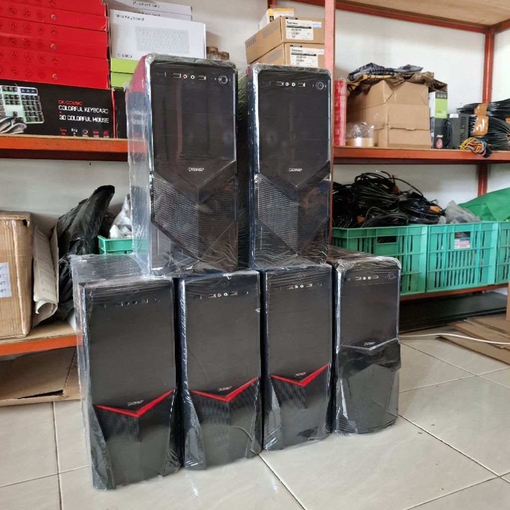 Paket Casing Cpu/Computer Standart + Power suply Bekas Berkualitas