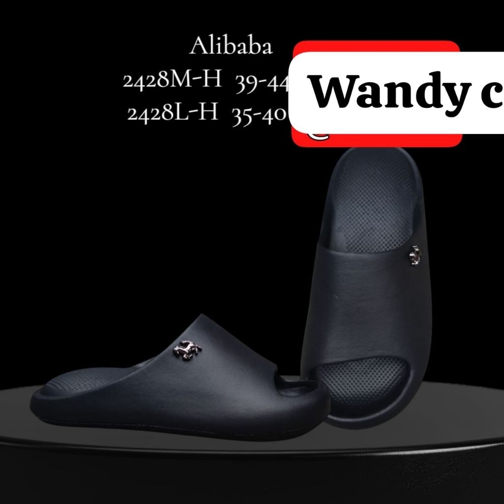 sandal pria wanita terbaru Korean style ringan awet